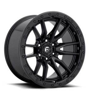 Fuel Rebel 6 Wheel D679 Matte Black