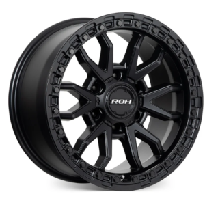 ROH Wheels Raid Matte Black