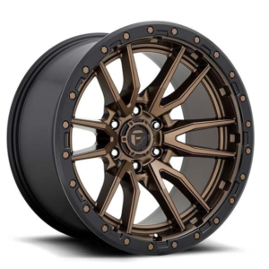 Fuel Rebel 6 Wheel D681 Bronze