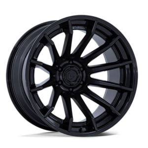 Fuel Burn Wheel Matte Black with Gloss Black Lip